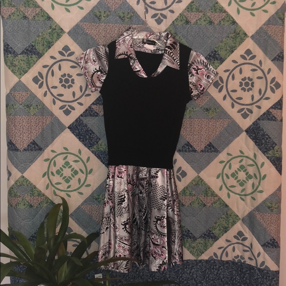 Girls silk dress
